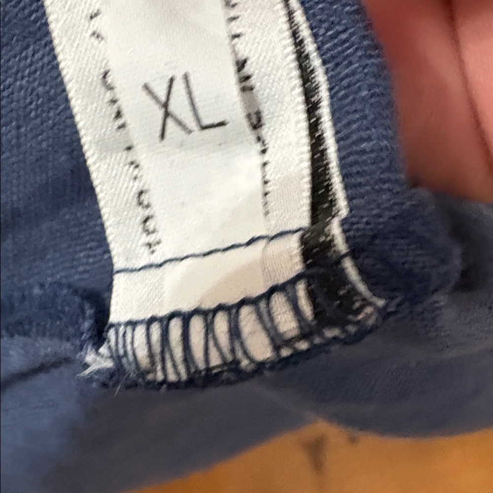 PuroLino Women's Linen Blue Tank Top Size XL - Picture 7 of 8